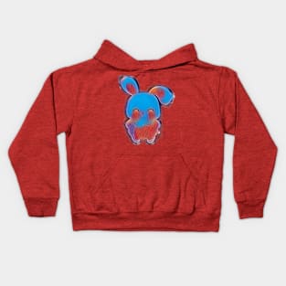 Cute colorful bunny Kids Hoodie